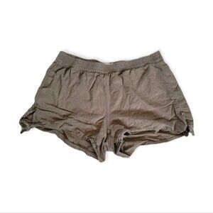 Madewell Olive Green Side Tie Pull On Shorts Size Small